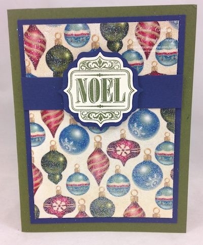 Home for Christmas Designer Series Paper