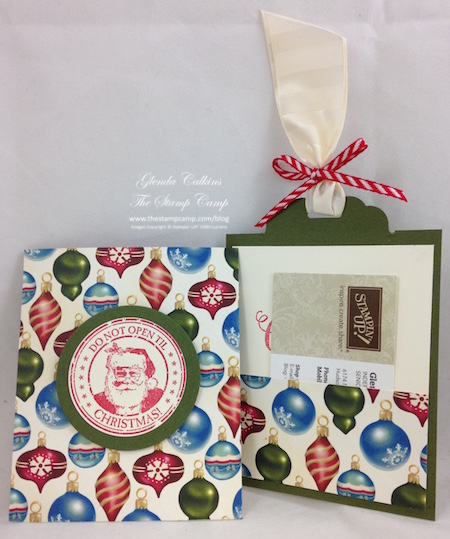 Merry Moments Gift Card Holder