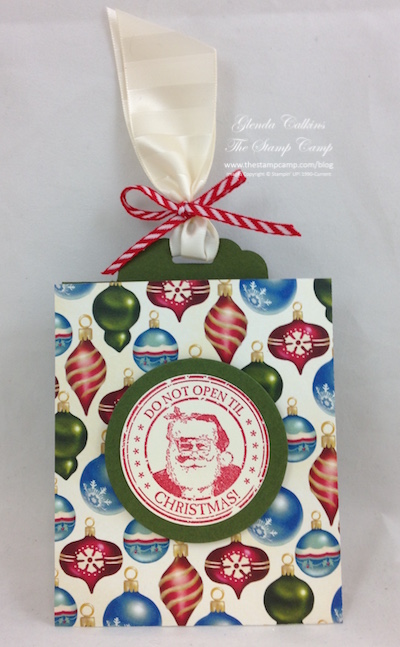 Mini Treat Bag Gift Card Holder