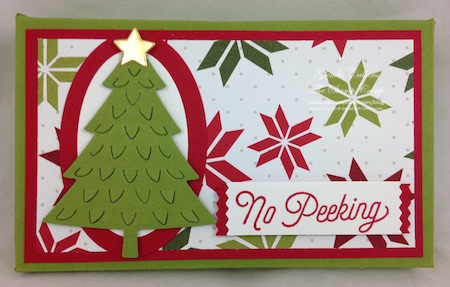 Gift Card Holder and Treat Holder all in One!