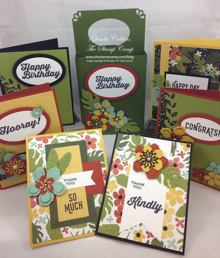 Botanical Blooms Featured Stamp Set for January!