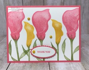 Lasting Lily in Flirty Flamingo and Daffodil Delight
