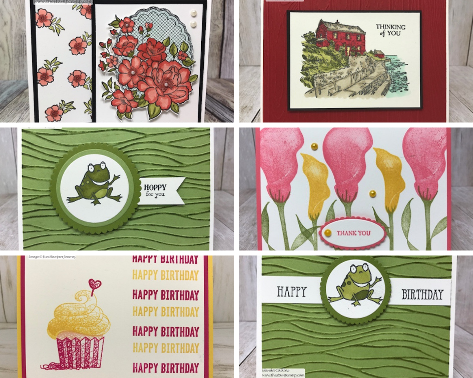 Sale-a-bration 2019 is ending soon! Get your favorite stamp sets FREE with a min. $50.00 order. Details on my blog: www.thestampcamp.com #stampinup #thestampcapm #glendasblog #saleabration