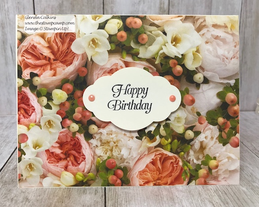 Let the beauty of the Designer Series Papers be the focal point and do the work for your cards. Visit my blog: www.thestampcamp.com #thestampcamp #stampinup #wedding #handmadecards