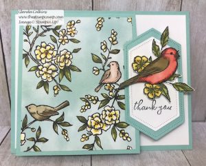 Free As A Bird Flip Up Fun Fold Card