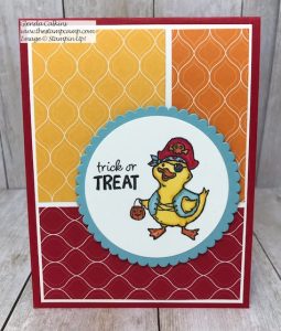 Stampin' Up! Birds of a Feather Trick or Treat?