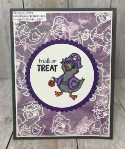 Birds of a Feather Pirate Duck in Purples