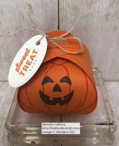 Harvest Hellos Pumpkin Paired with Tiny Keepsakes
