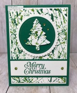 Stampin' Techniques with Sophia - Marble Technique