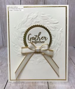 Stampin' Up! Seasonal Wreath Embossing Folder