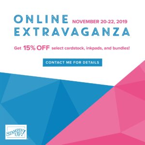 Online Extravaganza Begins Today!