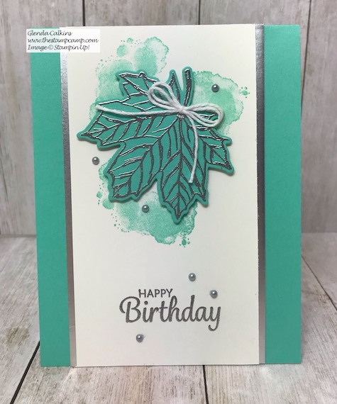 Believe it or not but I paired the Gather Together Stamp Set paired with the Geared Up Garage stamp set. Details can be found on my blog here: https://wp.me/p59VWq-ax0 #stampinup #thestampcamp #fall #leaves