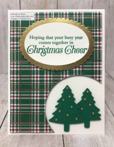 Tuesday's Tip Corner Cutout & Tiny Pine Tree