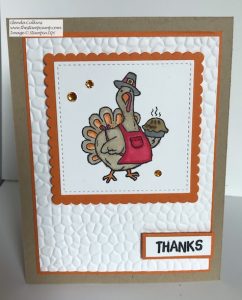 Tom Turkey Says Happy Thanksgiving!