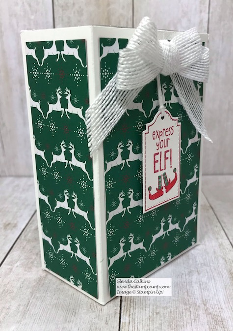This is Day 10 in My 12 Days of Christmas Gift Giving Ideas. Today's box holds a super cute Reindeer from Bath & Body Works with a hand sanitizer. Details are on my blog here: https://wp.me/p59VWq-aCb #stampinup #thestampcamp #handmadegift #christmas