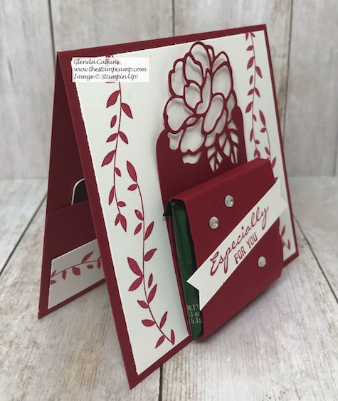 Here is a sweet treat especially for you! I love the intricate dies that coordinate with the Botanical Bliss stamp set/bundle. You can create some beautiful cards and treat holders with them. Details on my blog here: https://wp.me/p59VWq-aDK #stampinup #thestampcamp #treatholder