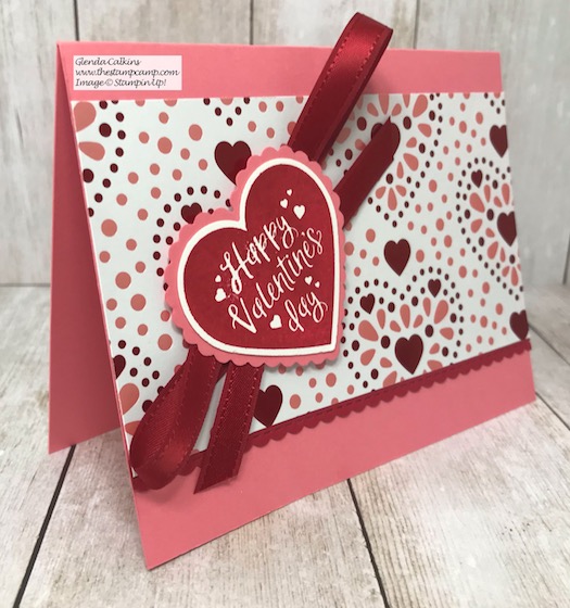 The Heartfelt Bundle from Stampin' Up! makes the perfect Valentine's Day Cards. Details can be found on my blog here: https://wp.me/p59VWq-aHe . #stampinup #valentine #heartfelt #thestampcamp