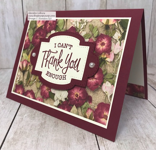 The New So Sentimental Bundle has the perfect sentiments and coordinating framelit dies to create quick and easy cards in not time. Details are on my blog here: https://wp.me/p59VWq-aHm #stampinup #thestampcamp #sosentimental #pressedpetals