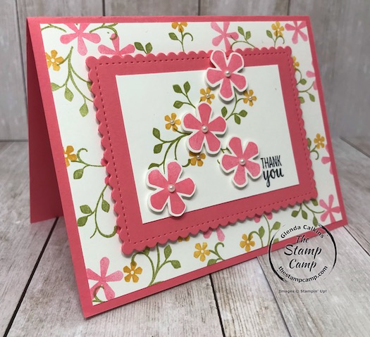 Thoughtful Blooms FREE Sale-a-bration stamp set Day 5. See my blog for details here: https://wp.me/p59VWq-aJA #stampinup #thoughtfulblooms #saleabration #thestampcamp
