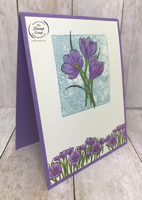 This is the Easter Promise Stamp set from Stampin' Up! Simple card for simple stamping. Details are on my blog here: https://wp.me/p59VWq-aRA . #stampinup #easter #simplestamping #thestampcamp