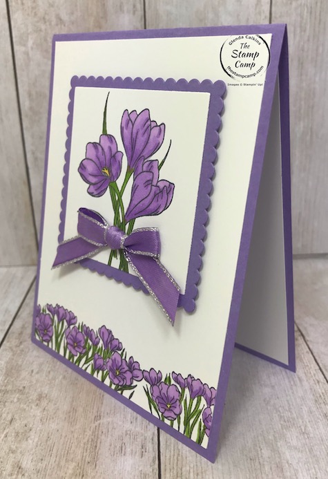 This is a stepped up version of my Simple Stamping with the Easter Promise stamp set from Stampin' Up! Details are on my blog here: https://wp.me/p59VWq-aRH . #stampinup #easterpromise #thestampcamp