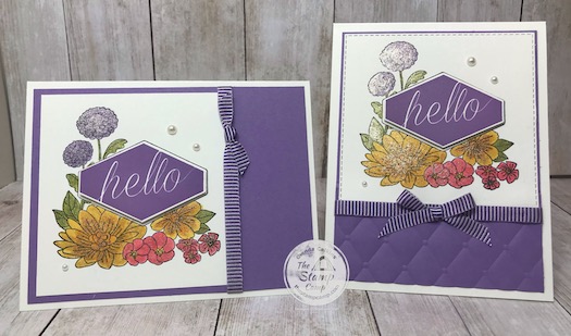Painting with Shimmer Paint and Accented Blooms