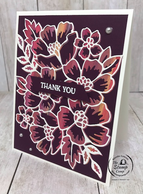 The baby wipe technique can bring results that you really have never thought to try before. This card started off being a hideous color but after it dried I dug it out of the garbage and created these cards. What do you think? Details are on my blog here: https://wp.me/p59VWq-blS #stampinup #technique #babywipe #thestampcamp