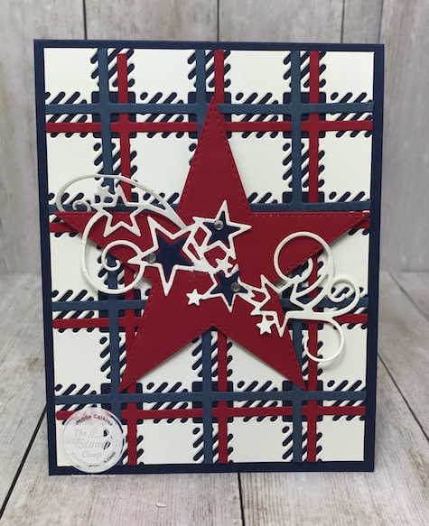 Happy 4th of July with the Best Plaid Builder Dies