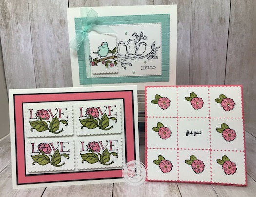With the Postage Stamp Punch you can create fun and different cards with a variety of techniques. These techniques can be done with the Posted for You stamp set or without them; the option is yours but I will say the Posted for You stamp set is awesome. Stop by my blog for all the details here: https://wp.me/p59VWq-bki. #stampinup #postagestamp #punch #thestampcamp