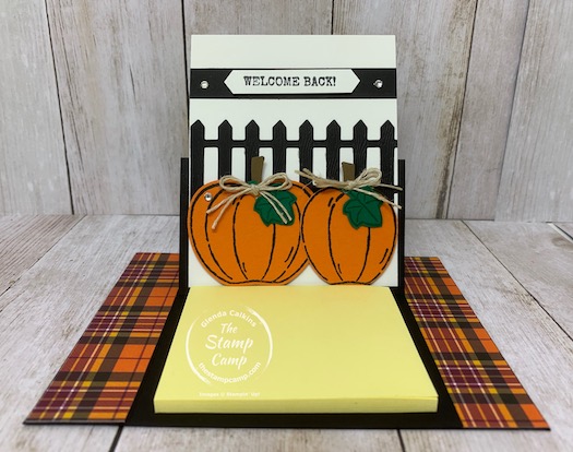 Make it Monday Sticky Note Easel Card