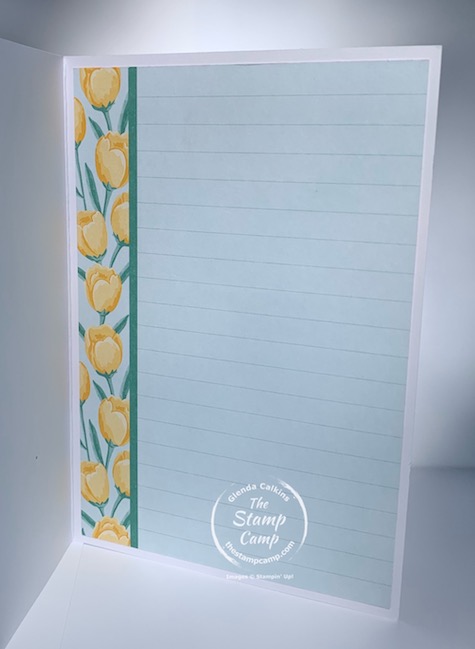 It's Simple Stamping Monday! This card couldn't get much easier than stamping a sentiment and letting the Flowers For Every Season Memories and More Paper Pack do the work for you. This card pack is perfect for cards, scrapbook pages, and 3D projects. Details are on my blog here: https://wp.me/p59VWq-bpy. #stampinup #thestampcamp #scrapbooking #cards