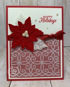 Saturday Sketch Challenge with Poinsettia Petals