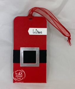 Make It Monday - Santa Tag and Gift Card Holder