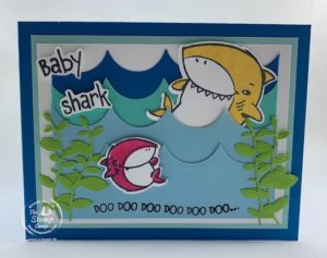 Fun Fold Friday - Shark Frenzy