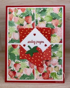 Fun Fold Friday - Berry Delightful Paper Flip