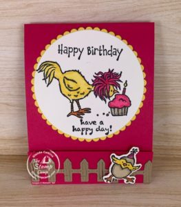 Hey Chick & Hey Birthday Chick Sticky Notepad Holder