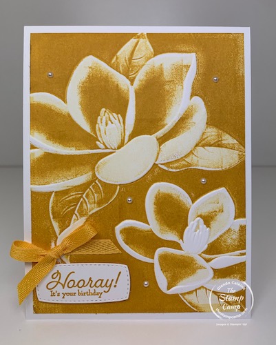 Embossing Folders and Inking Paper techniques