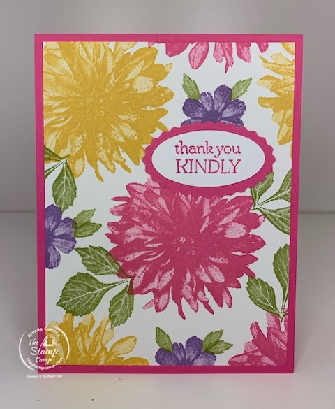 Stampin' Up! Delicate Dahlias
