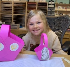 Simple Easter Basket Ideas for Kids With Sophia