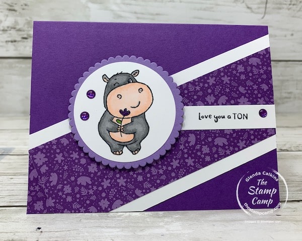 sale-a-bration hippiest hippos for birthday cards