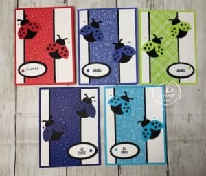 Another Try Using Hello Ladybug With Stampin' Up! In Colors 2022