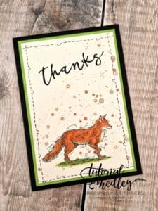 It's Sunday Share Featuring the Sale-a-bration Stylish Sketches Stamp Set