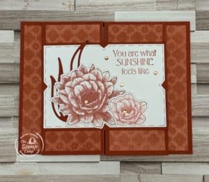 Saturday Fun Fold Card With Desert Details Bundle