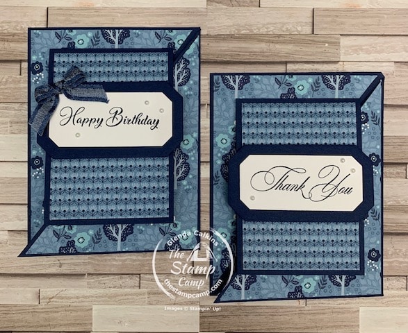countryside inn designer series paper one sheet wonder cards