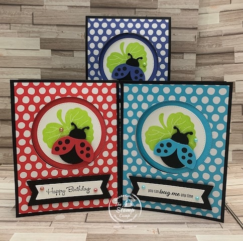 hello ladybug fun fold cards hello ladybug stamp set card ideas