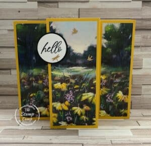 Reverse Bay Window Fun Fold One Sheet Wonder Card