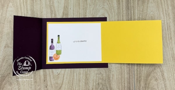 beginner stamper fun fold card
