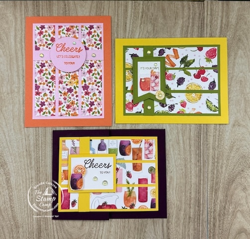 quick and easy stamping projects with card sketches