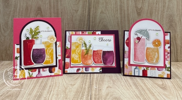 simple card sketch templates from the stamp camp