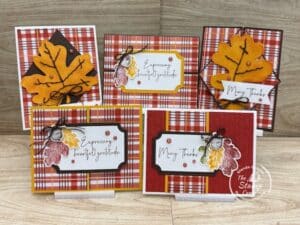 One Sheet Wonder Card Techniques for Stunning Fall-Themed Cards